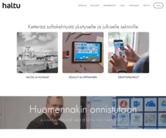 Haltu.fi(Haltu) Screenshot