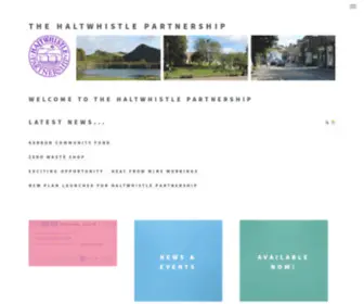 Haltwhistle.org(Haltwhistle Partnership) Screenshot