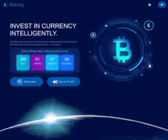 Halving.one(Bitcoin & Cryptocurrency Consulting) Screenshot