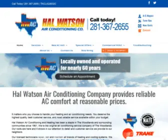 Halwatsonac.com(Air Conditioning) Screenshot