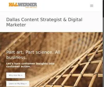 Halwerner.com(Dallas Content Strategist) Screenshot