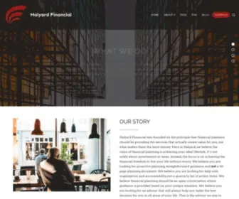 Halyardfinancial.com(Halyard Financial) Screenshot