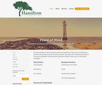 Ham-Fin.com(Hamilton Financial Associates) Screenshot