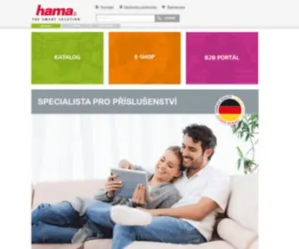 Hama.cz(HAMA B2C) Screenshot