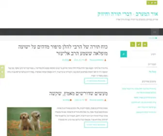 Hamaarav.co.il(אור המערב) Screenshot