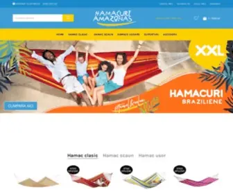 Hamacuri-Amazonas.ro(Magazin online de hamace Amazonas) Screenshot