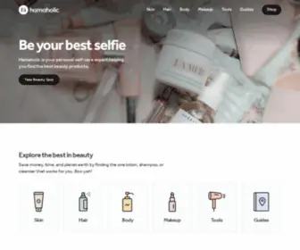 Hamaholic.com(Make Smart Beauty Choices) Screenshot