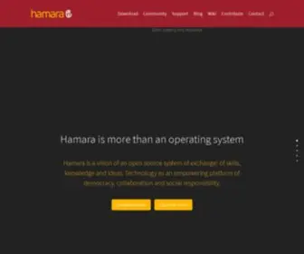 Hamaralinux.org(Hamara Linux) Screenshot