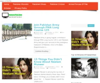 Hamarapak.com(Hamara Pakistan) Screenshot