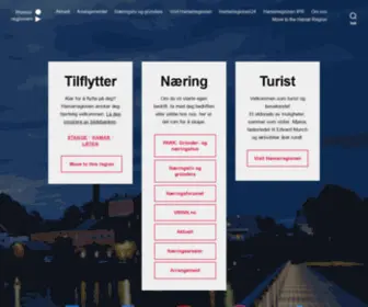 Hamarregionen.net(Hjem) Screenshot