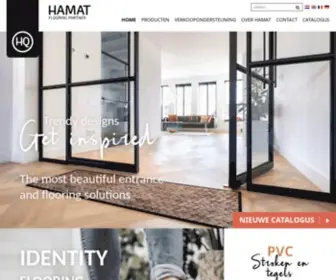 Hamat.com(En vloerenspecialist voor de woonbranche) Screenshot