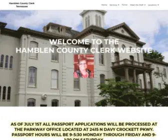 Hamblencountyclerk.com(Hamblen County Clerk) Screenshot