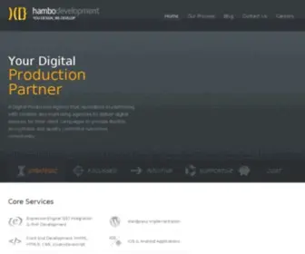 Hambodevelopment.com(Top 10 "Best Web Hosting" Companies in India) Screenshot