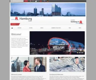 Hamburg-Economy.de(Hamburg Invest) Screenshot