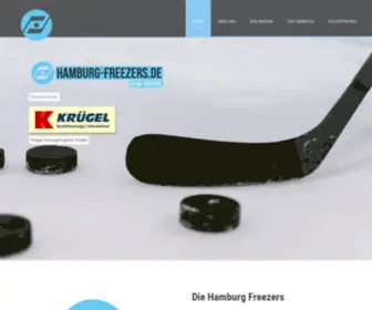 Hamburg-Freezers.de(Eishockey Fanpage) Screenshot