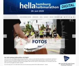 Hamburg-Halbmarathon.de(Hella hamburg halbmarathon) Screenshot