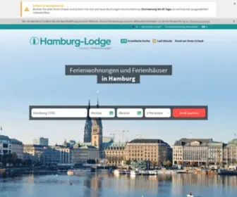 Hamburg-Lodge.de(Ferienwohnungen in Hamburg günstig mieten) Screenshot