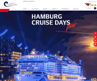 Hamburgcruisedays.de(Freuen Sie sich auf ein Kreuzfahrt) Screenshot