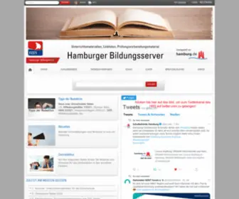 Hamburger-Bildungsserver.de(Die) Screenshot