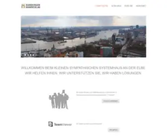 Hamburger-Handschlag.de(EDV Betreuung in Hamburg) Screenshot