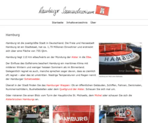 Hamburger-Sammelsurium.de(Hamburger Sammelsurium) Screenshot
