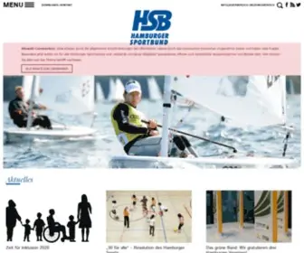 Hamburger-Sportbund.de(Hamburger Sport Bund (HSB)) Screenshot