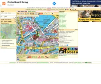 Hamburger-Stadtplan.com(Hamburg Karte Hamburg Stadtplan Hamburg) Screenshot