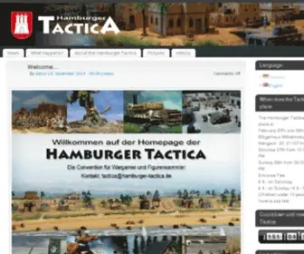 Hamburger-Tactica.de(Willkommen auf der Seite der Hamburger Tactica) Screenshot