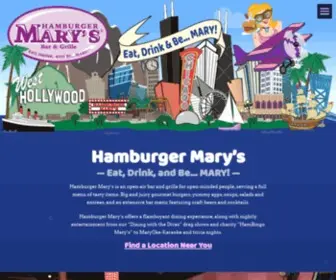Hamburgermarys.com(Hamburger Mary’s) Screenshot