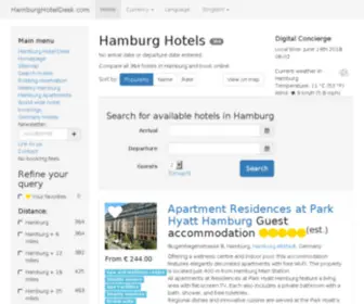 Hamburghoteldesk.com(Hamburghoteldesk) Screenshot