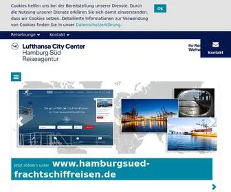 Hamburgsued-Reiseagentur.de(Hamburg Süd Reiseagentur) Screenshot