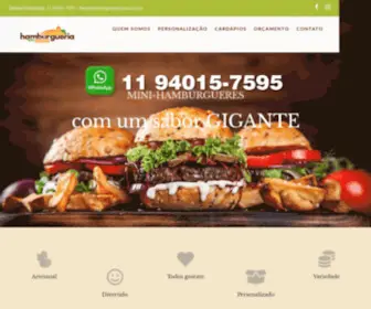 Hamburgueriaemcasa.com.br(Buffet de hamburguer em casa) Screenshot