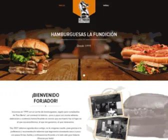 Hamburguesaslafundicion.com(Hamburguesas La Fundición Oaxaca) Screenshot