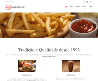 Hamburguinho.com.br(Desde 1993) Screenshot