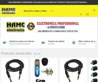 Hamcelectronic.com.ar(Tienda Online) Screenshot