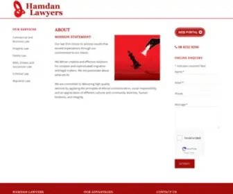 Hamdanlawyers.com.au(Migration Law) Screenshot