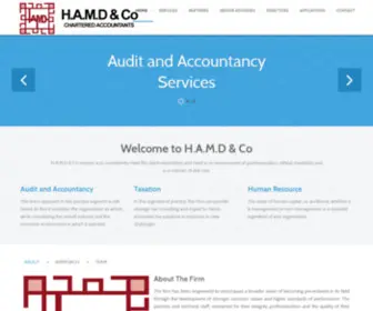 Hamdca.com(H.A.M.D & Co) Screenshot