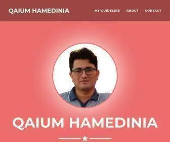 Hamedinia.ir(Qaium Hamedinia) Screenshot