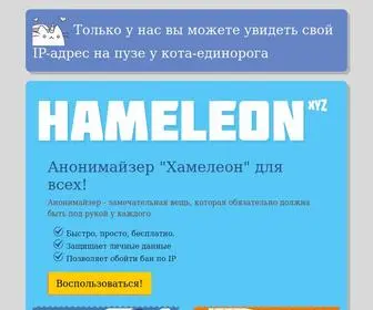 Hameleon.xyz(Анонимайзер "Хамелеон") Screenshot