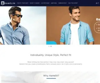 Hamelinvogue.com(Custom Made to measure) Screenshot