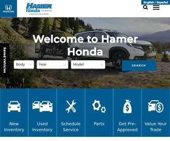 Hamerhonda.com Screenshot