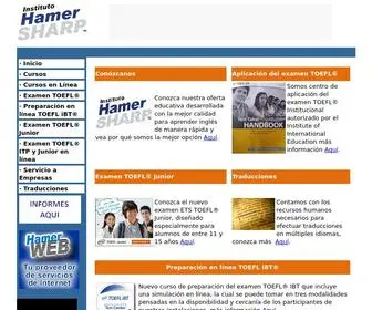 Hamersharp.com.mx(Instituto HamerSharp) Screenshot