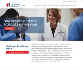 Hamesa.com(Heritage Academy Mesa) Screenshot