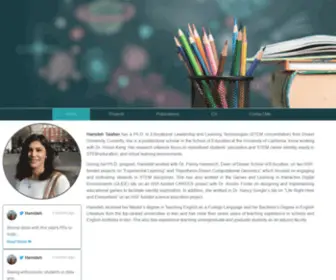 Hamidehtalafian.com(Hamideh Talafian) Screenshot