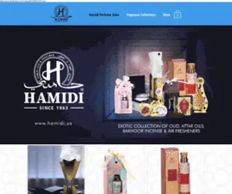 Hamidi.us(EXOTIC PERFUMES) Screenshot