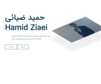 Hamidziaei.info(مشاور IT و تحلیل‌گر کسب و کار) Screenshot