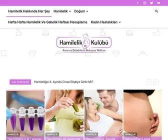 Hamilelikkulubu.com(Hamilelik Hakkında Her Şey) Screenshot