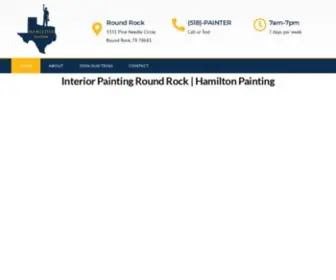 Hamilton-Painting.com(Hamilton Painting) Screenshot