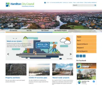 Hamilton.co.nz(Hamilton City Council) Screenshot