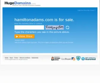 Hamiltonadams.com(Upholstery) Screenshot